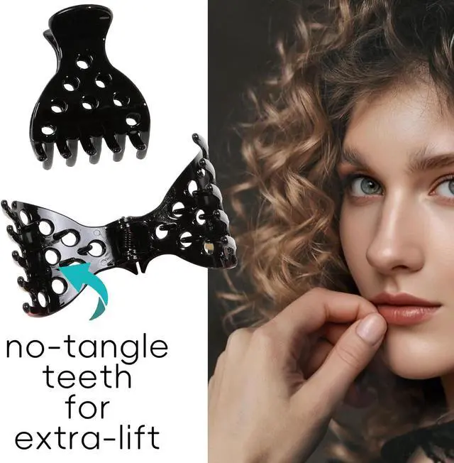 Alt view image 3 of 7 - 10 Hair Volume ClipRoot Clips for Curly Hair Volume and Claw Clips for Thick Hair, Root Lifter Curl Hair