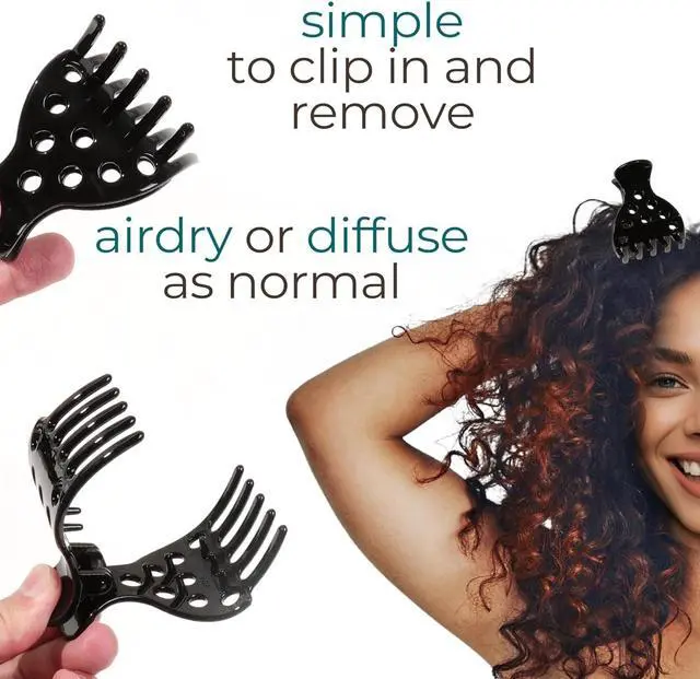 Alt view image 4 of 7 - 10 Hair Volume ClipRoot Clips for Curly Hair Volume and Claw Clips for Thick Hair, Root Lifter Curl Hair