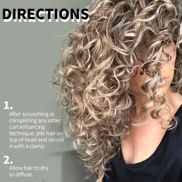 Alt view image 5 of 7 - 10 Hair Volume ClipRoot Clips for Curly Hair Volume and Claw Clips for Thick Hair, Root Lifter Curl Hair