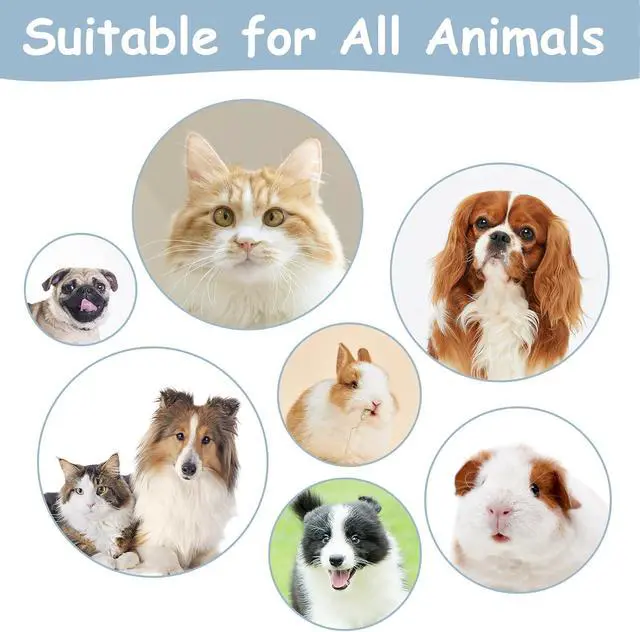 Alt view image 6 of 6 - Cat Brushes for Indoor Cats, Dog Brush for Shedding with Metal Cat Comb, Self Cleaning Pet Hair Brush with Release Button for Grooming Kitten(Dark Grey)