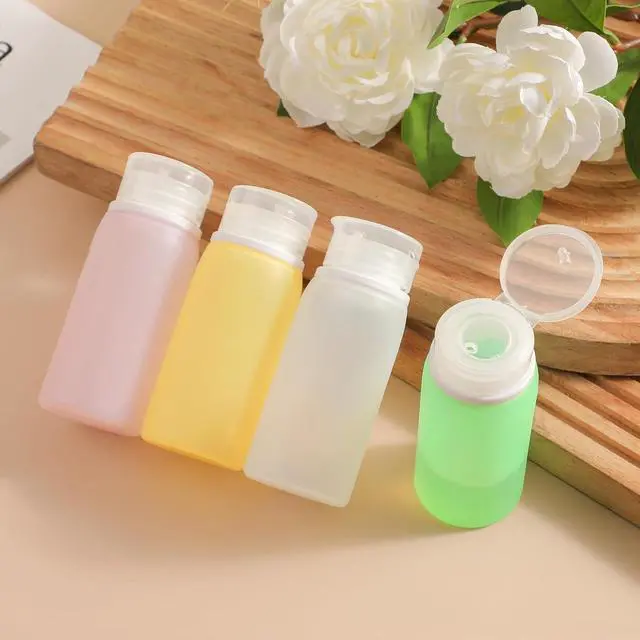 Alt view image 7 of 7 - Muslish 21 Pack Leak Proof Silicone Travel Bottles Set, TSA Approved Containers for Toiletries, Travel Size Accessories and Shampoo Conditioner Bottles with Toiletry Bag (BPA Free)