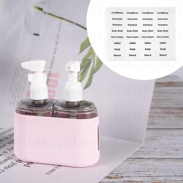 Alt view image 6 of 6 - Yamadura Travel bottles for Toiletries, TSA Approved Travel Containers, Refillable, Portable, Spray Bottles and Pump Bottles with Labels for Creams, Perfumes and Shampoos (Pink)
