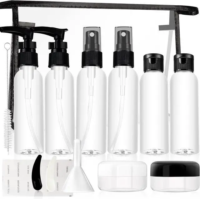 Main image of Travel Bottles For Toiletries, TSA Approved 13Pcs Leak Proof Travel Bottles Set, High Transparency Plastic Travel Containers With Toiletries Bag For Cosmetics Shampoo Lotion Cream