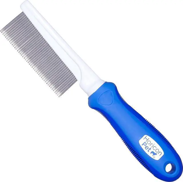 Main image of 45 Pin Face & Finishing Comb With Stainless Steel Metal Teeth - Dogs, Cats & Small Animals for Removing Matted Fur, Knots & Tangles
