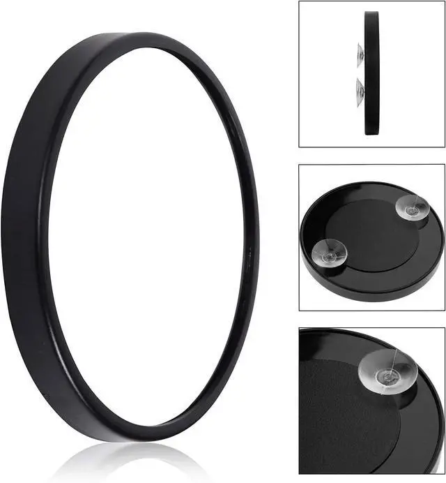Alt view image 4 of 7 - 12X Magnifying Makeup Mirror with Suction Cups, Portable 6 Inch Travel Mirror for Makeup, Tweezing, and Skincare