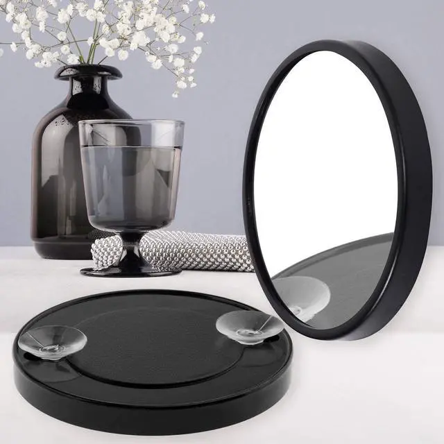 Alt view image 5 of 7 - 12X Magnifying Makeup Mirror with Suction Cups, Portable 6 Inch Travel Mirror for Makeup, Tweezing, and Skincare