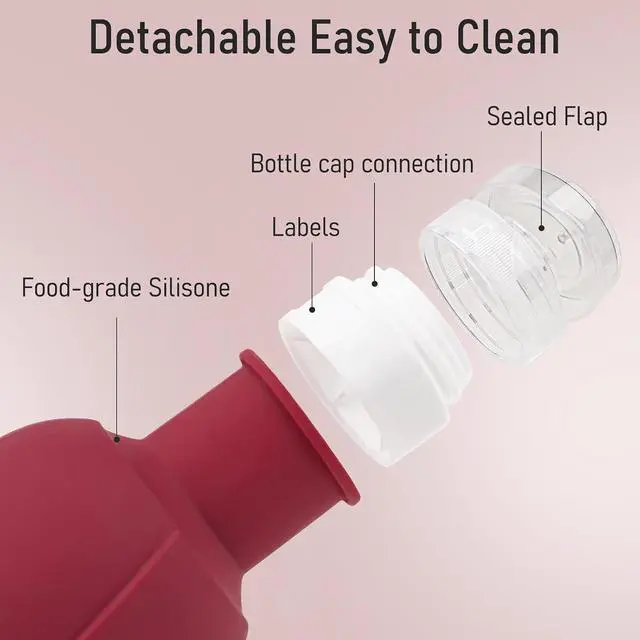 Alt view image 4 of 7 - 5 Pack Travel Bottles for Toiletries, TSA Approved 3oz Portable Travel Containers for Toiletries, Leak Proof Travel Tubs Refillable Liquid Travel Accessories for Shampoo Conditioner Lotion Body Wash