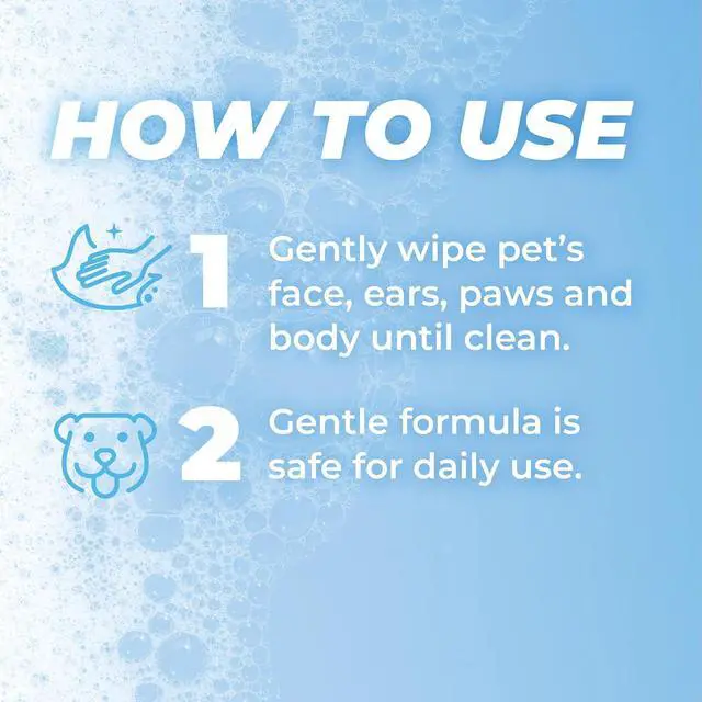 Alt view image 4 of 7 - TropiClean Pure All Purpose Dog Wipes, Breezy Fresh Scent, 50ct