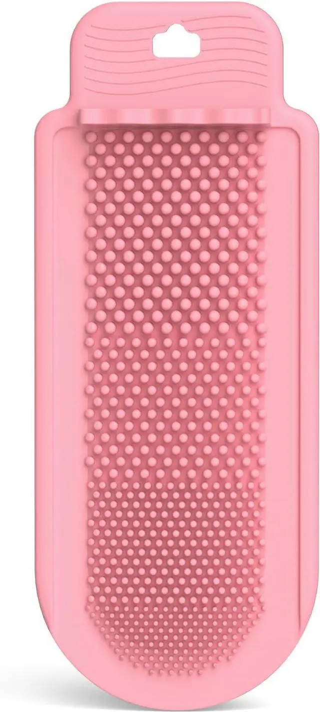 Main image of Silicone Brush Cleaner Mat, Compatible with Lymphatic Brush, Silicone Cleaning Pad for Lymphatic Brush, Deep Clean, Slim Portable, Suit S/L Size