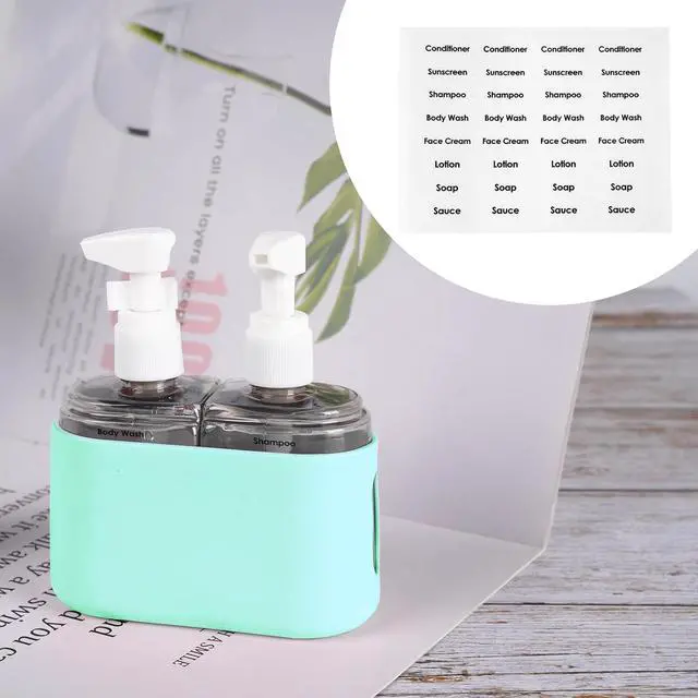 Alt view image 6 of 6 - Yamadura Travel Bottles for Toiletries, TSA Approved, 2 Pack Refillable Pump Bottles, Green
