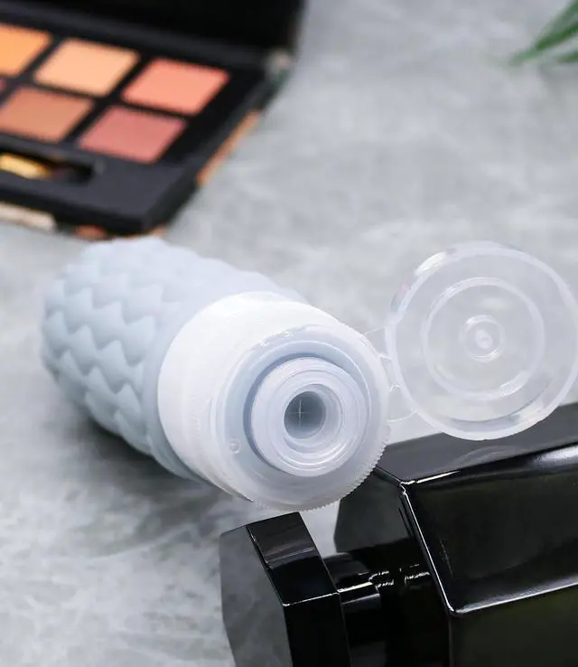 Alt view image 3 of 7 - 3.4oz Silicone Travel Bottles for Toiletries Refillable Liquid Accessories | for Shampoo and Conditioner, TSA Approved Leakproof Squeeze Bottles Travel-friendly with Labels/Clear Bag