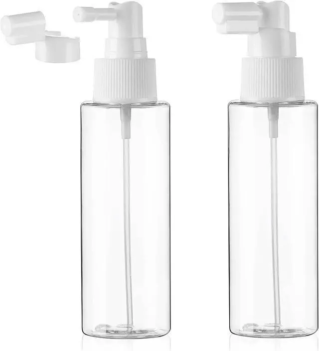 Main image of Cosywell Travel Spray Bottle 3.4oz 100ml 2 Pack Travel Size Bottles | TSA Approved, Leak Proof, Long Mouth, For Hair Mouthwash Toners Rose Water Cosmetics