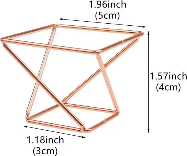 Alt view image 2 of 7 - 4 Pcs Makeup Sponge Holder Beauty Sponge Holder Blender Drying Rack Makeup Blender Travel Case Egg Powder Puff Display Stand for Dresser and Vanity (Gold & Rose Gold)