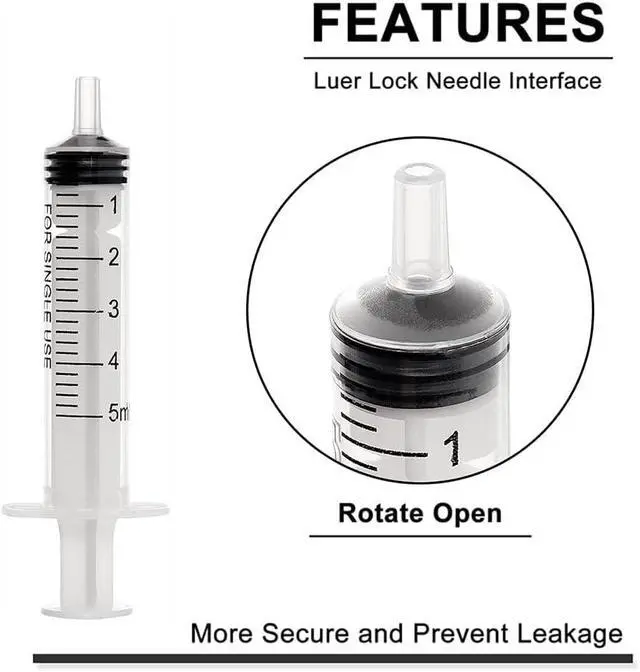 Alt view image 4 of 7 - BENECREAT 24PCS 5ml/10ml 6-Colors Plastic Squeeze Tubes Travel Size Makeup Sample Bottles with 4PCS Funnel and 2PCS 5ml Syringe for Lotion, Cream, Shampoo and Facial Cleaning