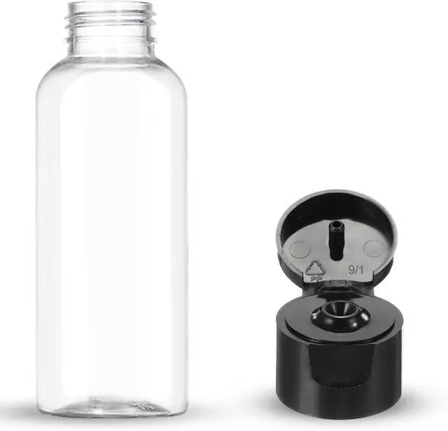 Alt view image 4 of 7 - DNSEN 5 Pack 3.4 oz Travel Size Bottles for Toiletries TSA Approved Leak Proof Empty Refillable Liquid Containers with Labels