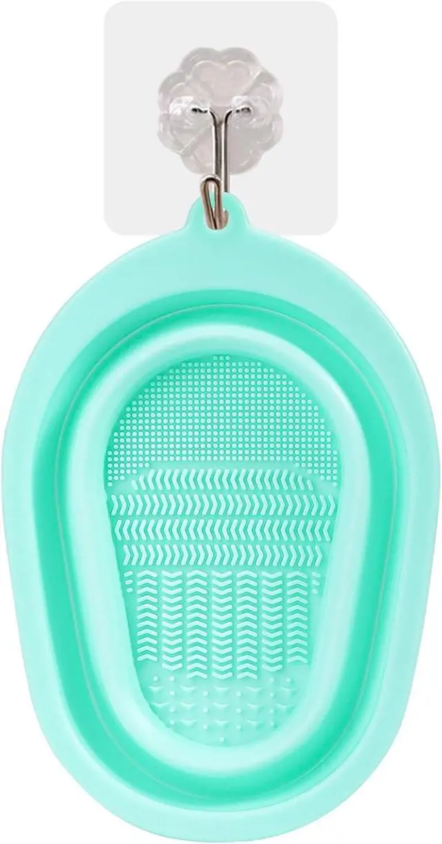 Alt view image 4 of 7 - DUcare Makeup Brush Cleaner Shampoo Soap Solid Brush Cleaning Mat Removes Cosmetic Color Brush Cleaner Pad for Cleaning Makeup Sponges Brushes
