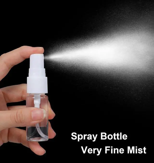 Alt view image 4 of 7 - Mini Spray Bottle Travel, 8 Pcs 0.5 oz Portable Tiny Spray Bottle Travel | Safe Sealing for Outing Camping (Clear, 15 ml)