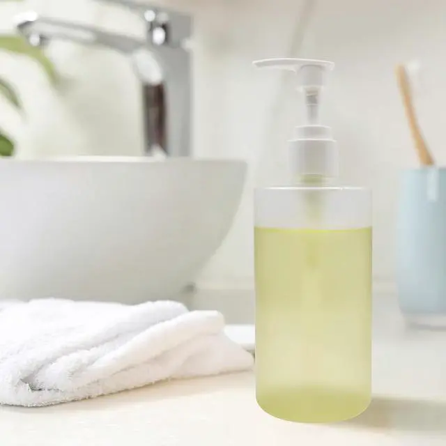 Alt view image 3 of 4 - 2-Pack Pump Head Designed for OUAI 10 FL OZ Bottles | Compatible with OUAI Shampoo & Conditioner Bottles Set | Body Wash Bottle