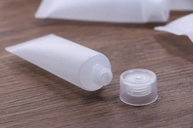 Alt view image 3 of 6 - Shapenty 10ml Clear Plastic Empty Tubes Refillable Facial Cleanser Hand Cream Cosmetic Lotion Containers Soft Makeup Sample Holder Bottle Vial Jar Pot Case with Flip Lid for Travel DIY Project, 30PCS