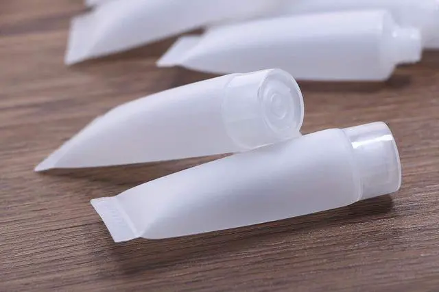 Alt view image 4 of 6 - Shapenty 10ml Clear Plastic Empty Tubes Refillable Facial Cleanser Hand Cream Cosmetic Lotion Containers Soft Makeup Sample Holder Bottle Vial Jar Pot Case with Flip Lid for Travel DIY Project, 30PCS