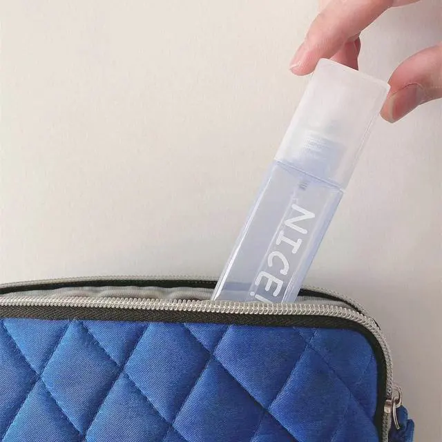 Alt view image 7 of 7 - Agoder Plastic Spray Bottles 1.7oz / 50ml - Empty Fine Mist Plastic Mini Travel Bottle Set Small Refillable Liquid Containers for Travel, Perfume, Cleaning, and Makeup Cosmetic Use (4 Pcs)