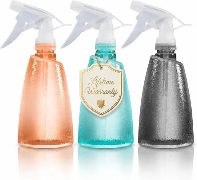 Main image of LIBERHAUS 3 Pcs Spray Bottle for Plants, 17 Oz, Adjustable Nozzle, Empty | Plastic Spray Bottle for Hair with Non-Slip Texture & Ergonomic Grip; Mist & Stream; for Watering, Styling & Cleaning