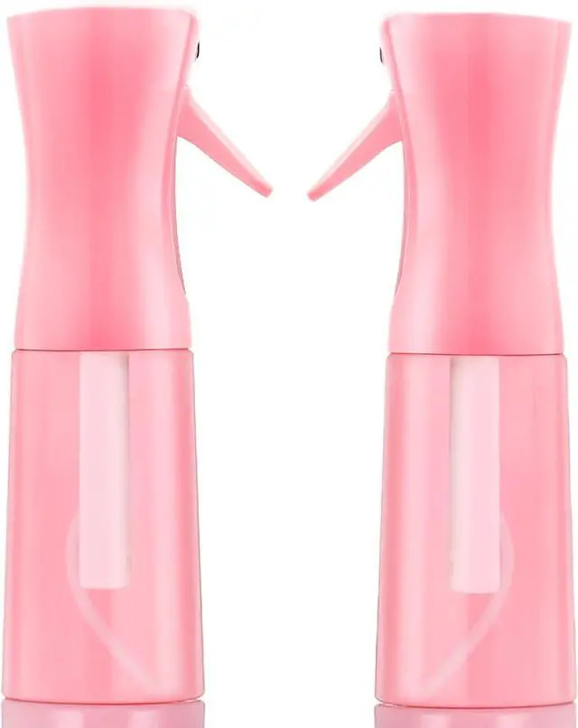 Main image of Two-pack Spray Bottles, Fine Mist Refillable Spray Water Bottles, All-Season Continuous Spray Bottles for Hair, Skin Care, Gardening, Pet Bathing, Travel, Cleaning & Home Use