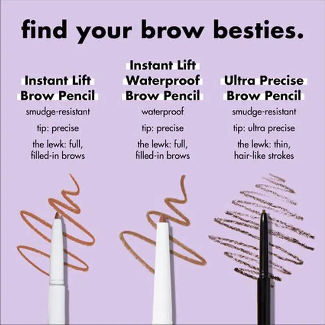 Alt view image 6 of 7 - e.l.f. Instant Lift Brow Pencil, Dual-Sided, Precise, Fine Tip, Shapes, Defines, Fills Brows, Contours, Combs, Tames, Blonde, 0.006 Oz