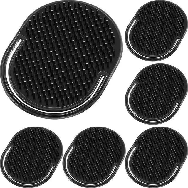 Main image of Patelai 6 Pieces Pocket Palm Combs Pocket Brush, Shampoo Brushes, Scalp Massager Hair Brush Comb for Men Travel