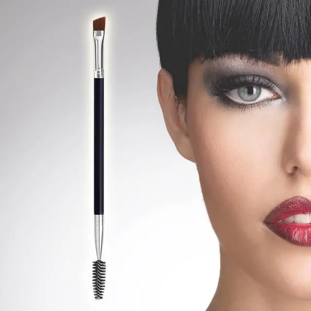 Alt view image 6 of 6 - Duo Eyebrow Brush - Angled & Spoolie, Eyelash Comb - 20 Pcs