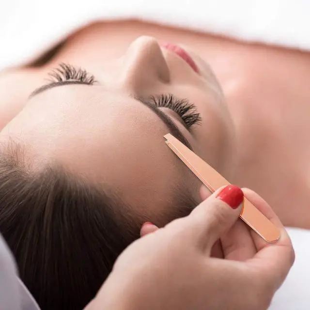 Alt view image 5 of 7 - Arroyner 3Pcs Eyelashes Tool Fake Lash Applicator Lash Tools Fake Eyelashes Scissors (Rose Golden)