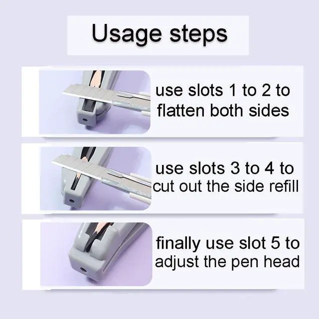 Alt view image 4 of 4 - 1 Pc 3 in 1 Eyebrow Pencil Sharpener, Duckbill-Shape Eyebrow Pencil Sharpener Waterproof for Peel Off Brow Pencils