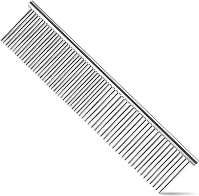 Main image of Stainless Steel Pet Dog Grooming (Silver Comb)
