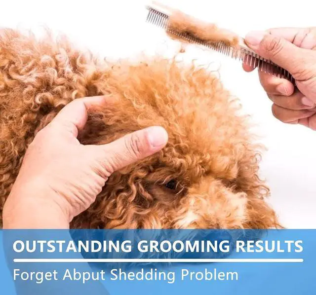 Alt view image 6 of 7 - Stainless Steel Pet Dog Grooming (Silver Comb)