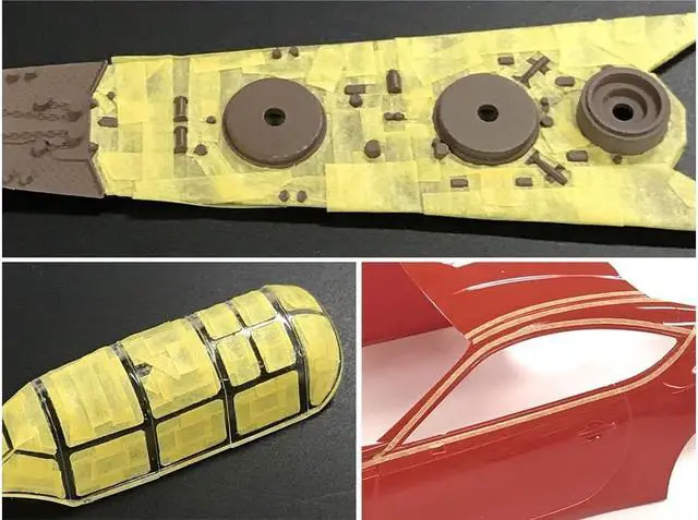 Alt view image 4 of 4 - Tamiya TAM87206 87206 Masking Tape 1 mm/18 m, Model Making, Accessories