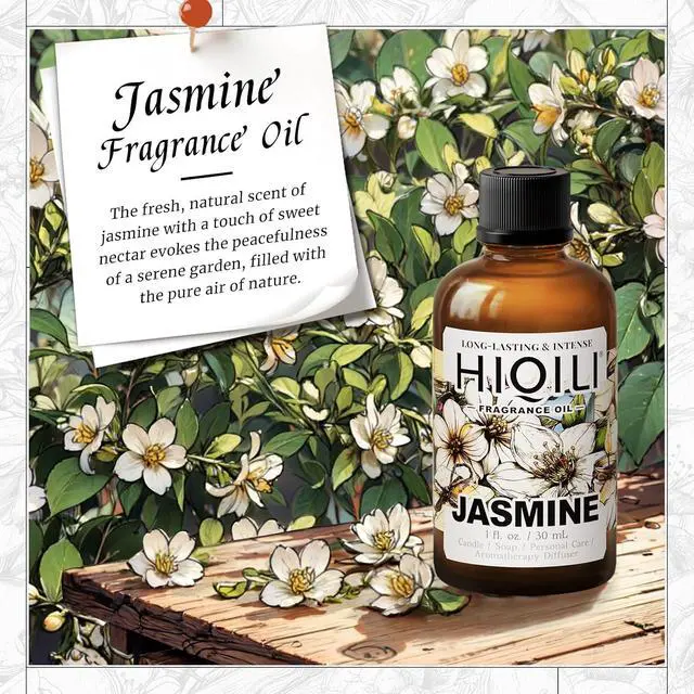 Alt view image 2 of 7 - HIQILI Jasmine Fragrance Oil for Women Perfume Making, Skin Care - 1 Fl Oz