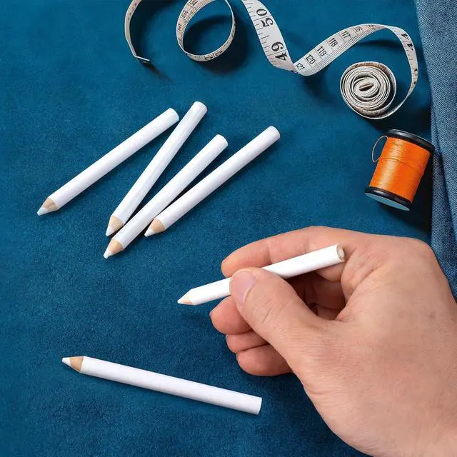 Alt view image 4 of 6 - 7PCS Fabric Pencils for Sewing, White, 8.75 cm