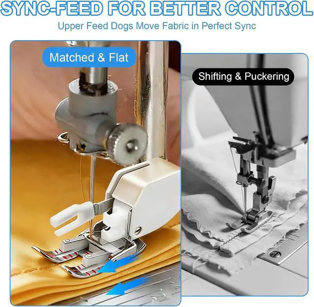 Alt view image 5 of 7 - Open Toe Walking Foot, Compatible with Brother Sewing Machine