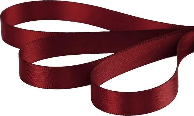 Alt view image 3 of 7 - 3/8 Inch Wide Double Face Satin Ribbon - 50 Yards (780-Cinnamon Stick)