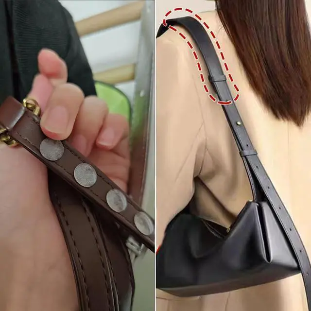 Alt view image 4 of 7 - 200 Pack Purse Strap Grip Dots Non-Slip Rubber Handbag Shoulder Straps Grippy Bumper Pads Invisible Adhesive Grippers for Tote Bag Straps Laptop Case Preventing from Slipping Off Shoulder