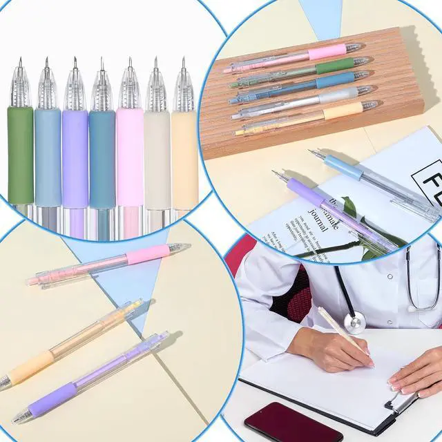 Alt view image 5 of 7 - Ptwola 7 Pcs Knife Pen Craft Cutting Tools Creative Retractable Hobby Knife Precision Paper Cutter Pen for DIY Drawing Scrapbook