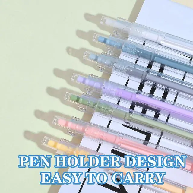 Alt view image 7 of 7 - Ptwola 7 Pcs Knife Pen Craft Cutting Tools Creative Retractable Hobby Knife Precision Paper Cutter Pen for DIY Drawing Scrapbook