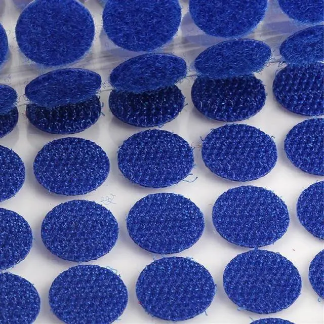 Alt view image 5 of 6 - Colorful Self Adhesive Dots 600 pcs (300 Pairs) Strong Adhesive 3/4 inch Diameter Hook and Loop Sticky Back Coins Nylon Coins Hook and Loop Dots with Waterproof Sticky Glue for Classroom Office Home