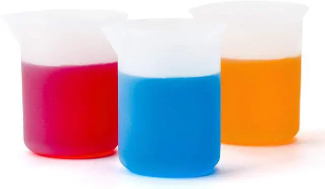 Alt view image 5 of 7 - Gartful 100ml Resin Measuring Cups, 9PCS 3 oz Graduated Silicone Resin Mixing Cups, Reusable Stir and Pour Tools for Epoxy Resin, Jewelry Casting Moulds, Acrylic Paint Pouring, Cup Making