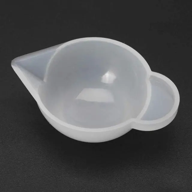Alt view image 5 of 5 - Luckycivia 10 Pcs Silicone Mold Cup Dispenser, Mini Measuring Cup, Color Modulation Tools for DIY Epoxy Resin Craft