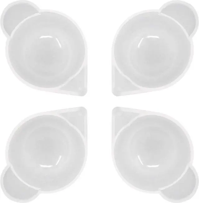 Main image of Honbay 4PCS DIY Epoxy Resin Tool Mini Silicone Mixing Cups Dispensing Cup Measuring Cup for Resin