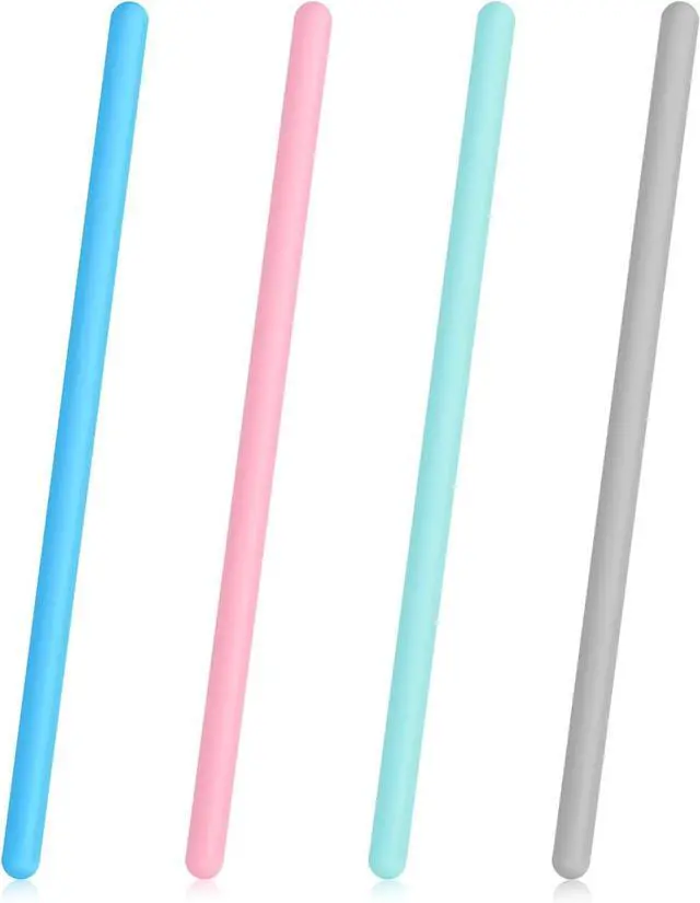 Main image of Gartful 4PCS Colored Silicone Stir Sticks, Reusable Mixing Sticks for Epoxy Resin, Paint, Making Glitter Tumblers Cups, Arts, Crafts, Facial Mask Stirring Rods, 4 Colors