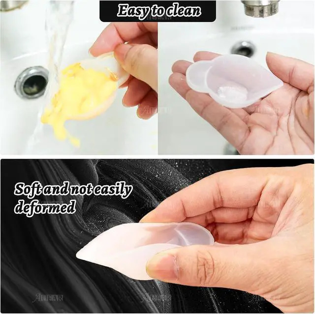 Alt view image 5 of 6 - AUEAR, 20 Pack Silicone Mold Cup Dispenser Resin Mini Measuring Cups for DIY Epoxy Craft