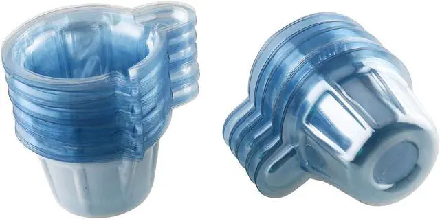 Alt view image 2 of 5 - Tegg Mixing Cup 100PCS 40 ml Clear Plastic Disposable Dispensing Cups Dispensers for DIY Epoxy Resin Jewelry Making