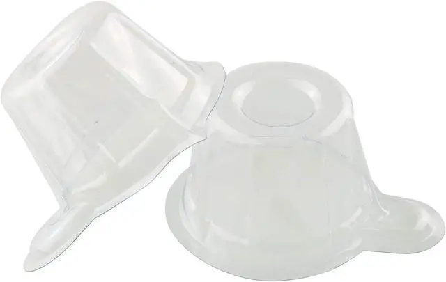 Alt view image 3 of 5 - Tegg Mixing Cup 100PCS 40 ml Clear Plastic Disposable Dispensing Cups Dispensers for DIY Epoxy Resin Jewelry Making